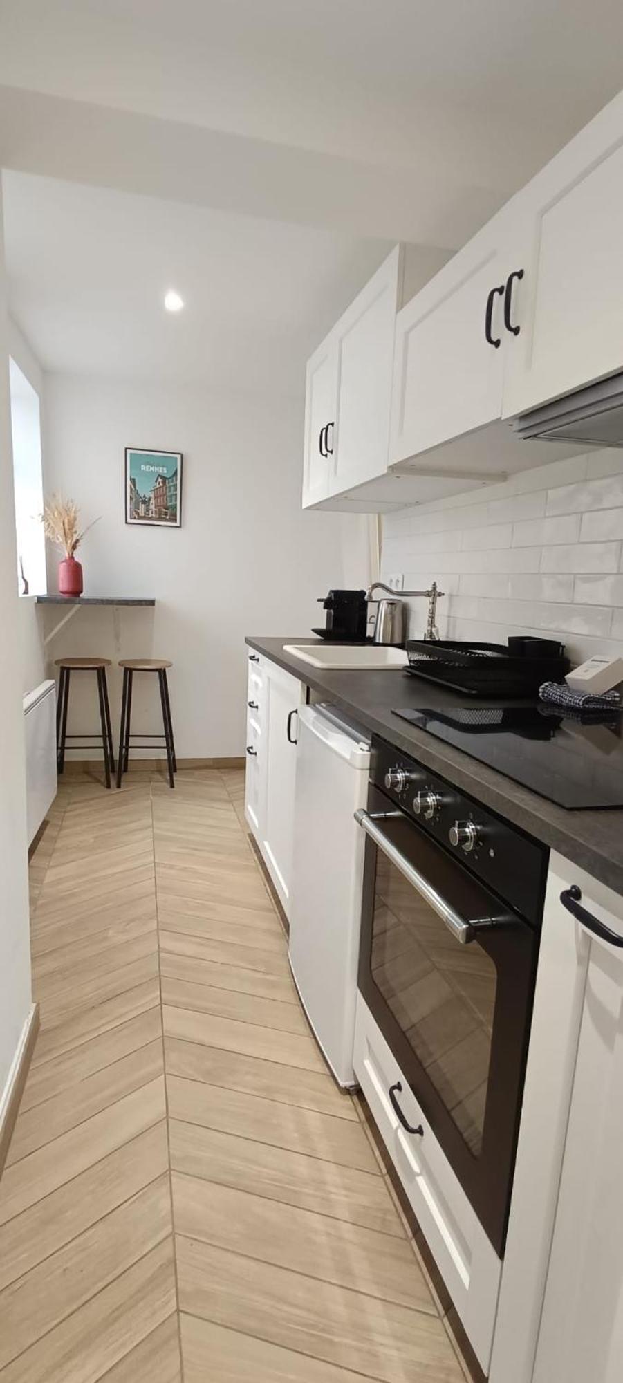 Appartement Cosy Rennes Centre Historique - 4 Personnes Kültér fotó